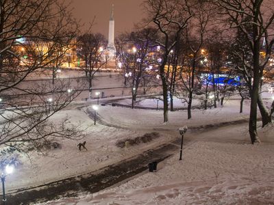 Snowy Bastejkalna Park