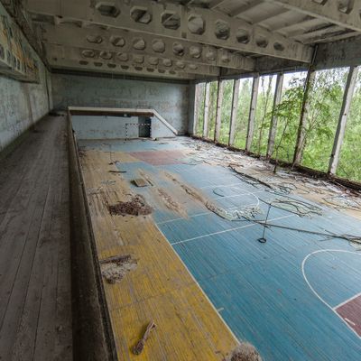 Prypyat Basket Ball Court