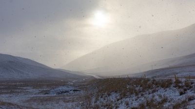 Snowy Mountain Pass