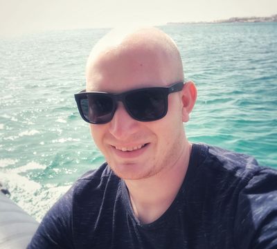 Joel Vardy On Boat To Lobos