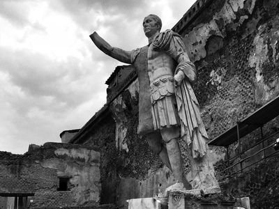 Herculaneum Marcus Nonius Balbus Statue