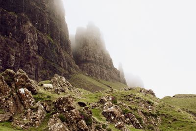 The Quiraing in the fog