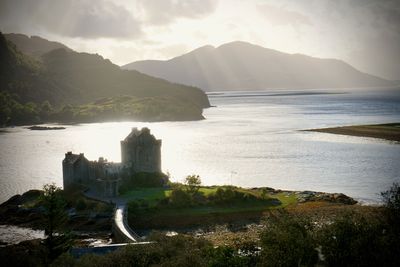 Eilean Donan Castle from the viewpoint