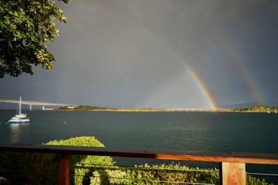 Rainbow over the Skye Bridge