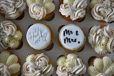 Wedding cupcakes