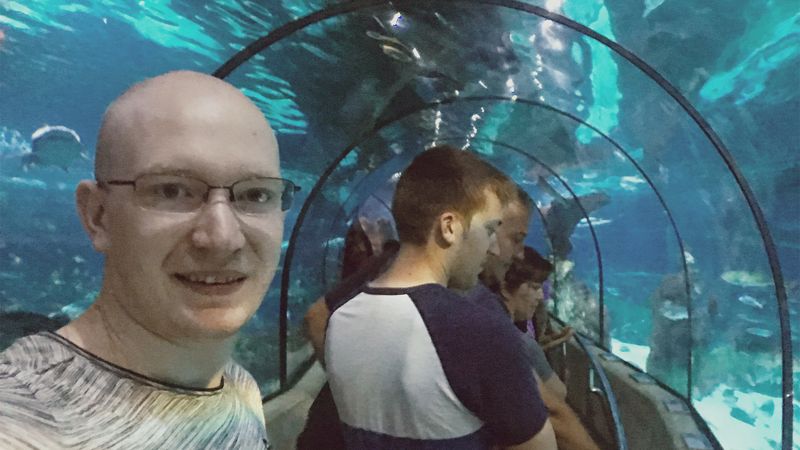 Joel In The Aquarium